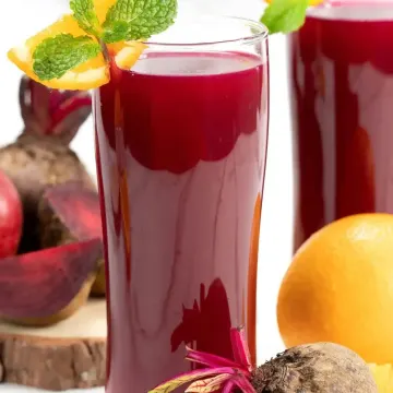 Fresh Orange Beet Juice